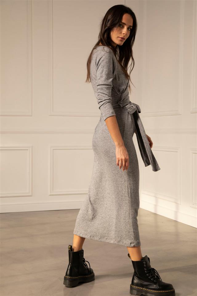 Vestido cruzado Momo