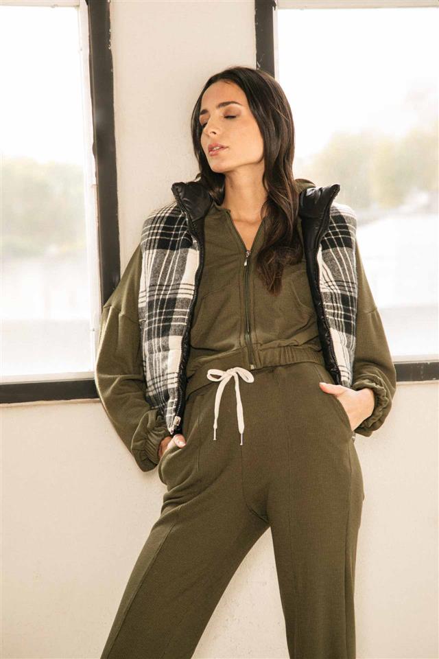 Chaleco Oyuki estampado 2