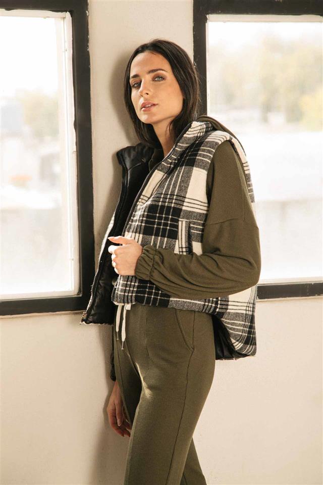 Chaleco Oyuki estampado 2