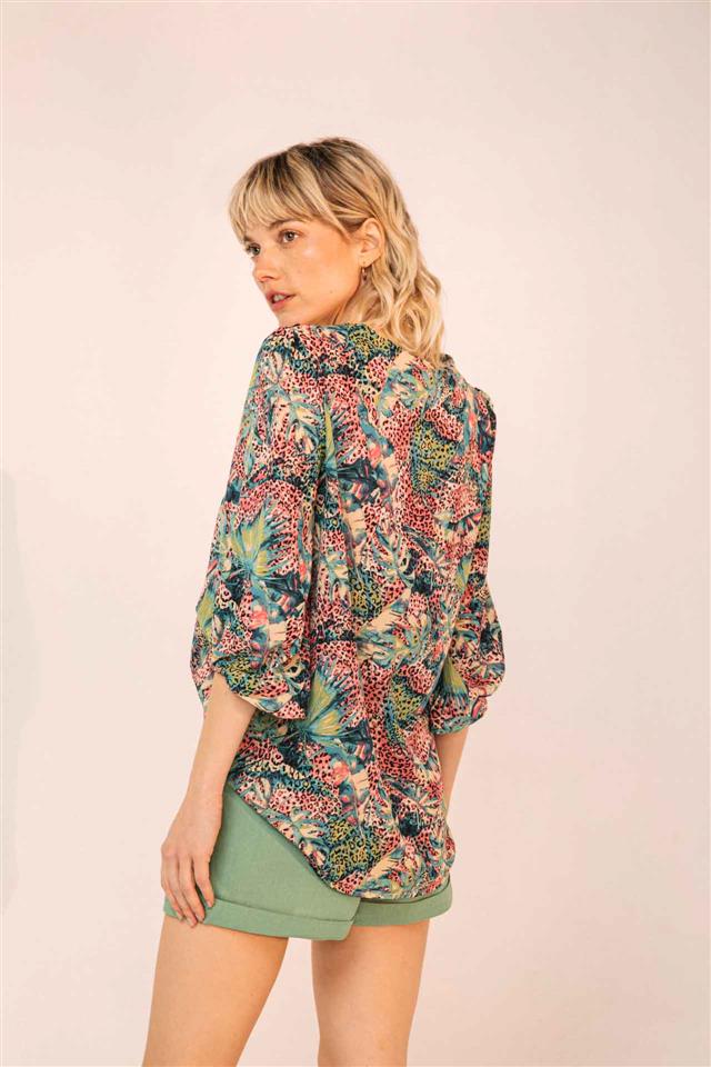 Blusa Lei Estampado