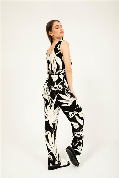 Pantalón Omy Lino estampado