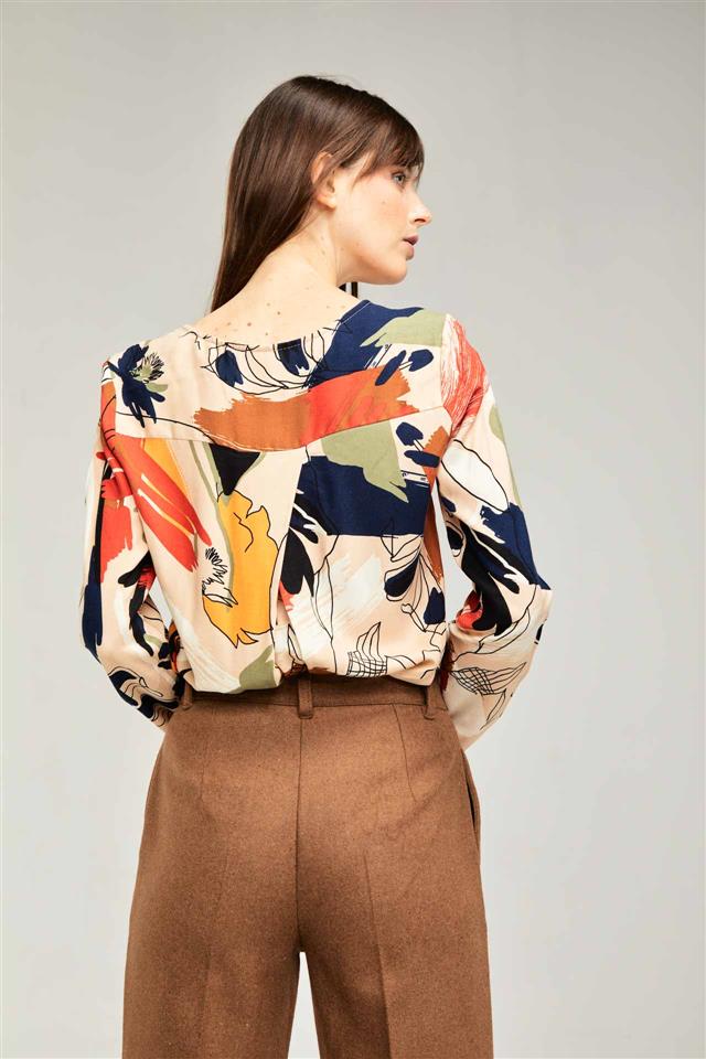 Blusa Yeline estampada