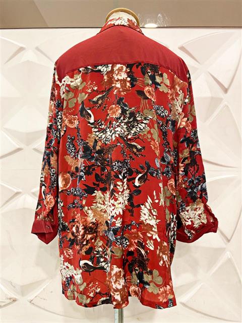 Blusa combinada